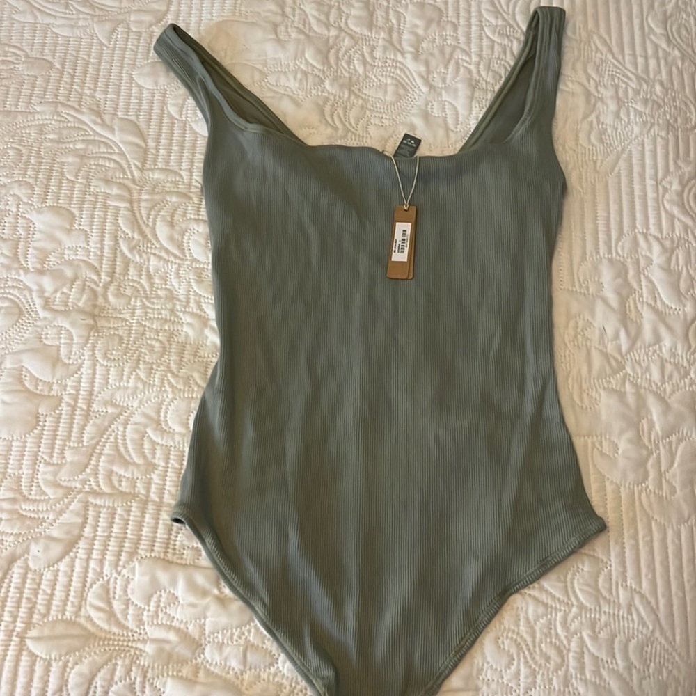 SKIMS Ribbed Bodysuit.